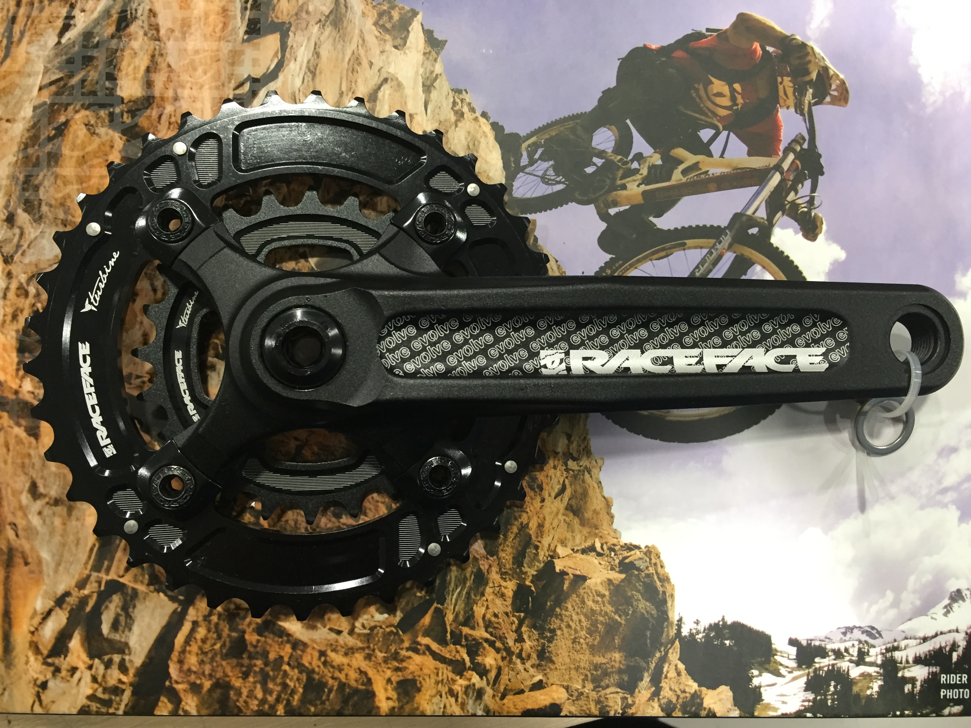 RACEFACE ATLAS 9S クランク ゴールド 170mm RACEFACE ATLAS 9S
