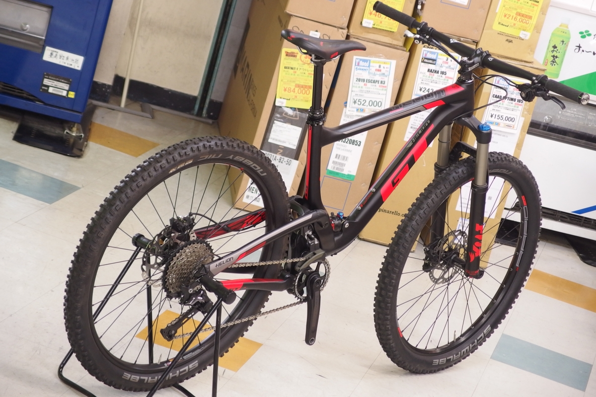 ワケあり最終処分価格！】老舗MTBブランド『GT』のフルサスXCレーサー