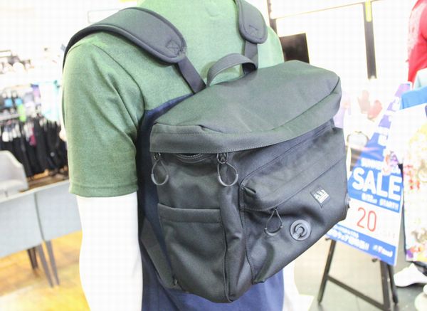 船橋×BROMPTON】リュックタイプのバッグがあります！両手が空いて