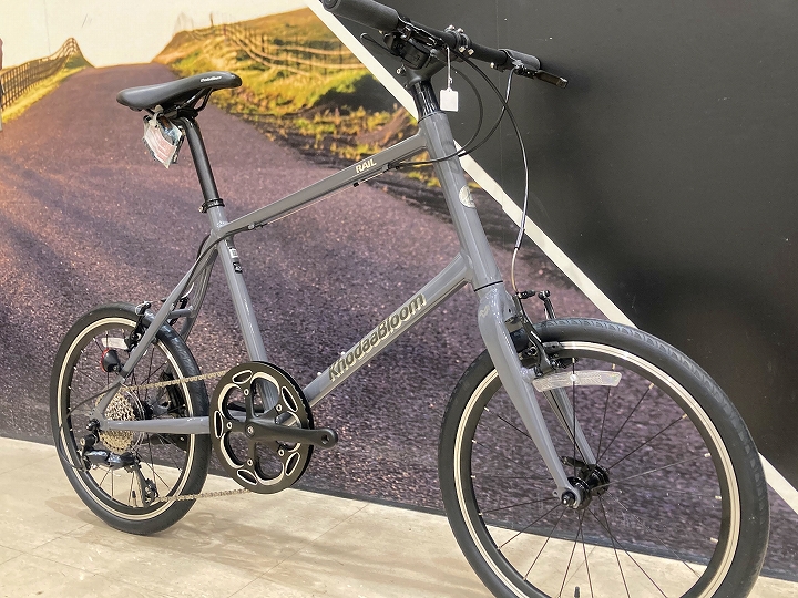 6万円台で8.4㎏！コーダーブルームの軽量ミニベロ RAIL20が入荷