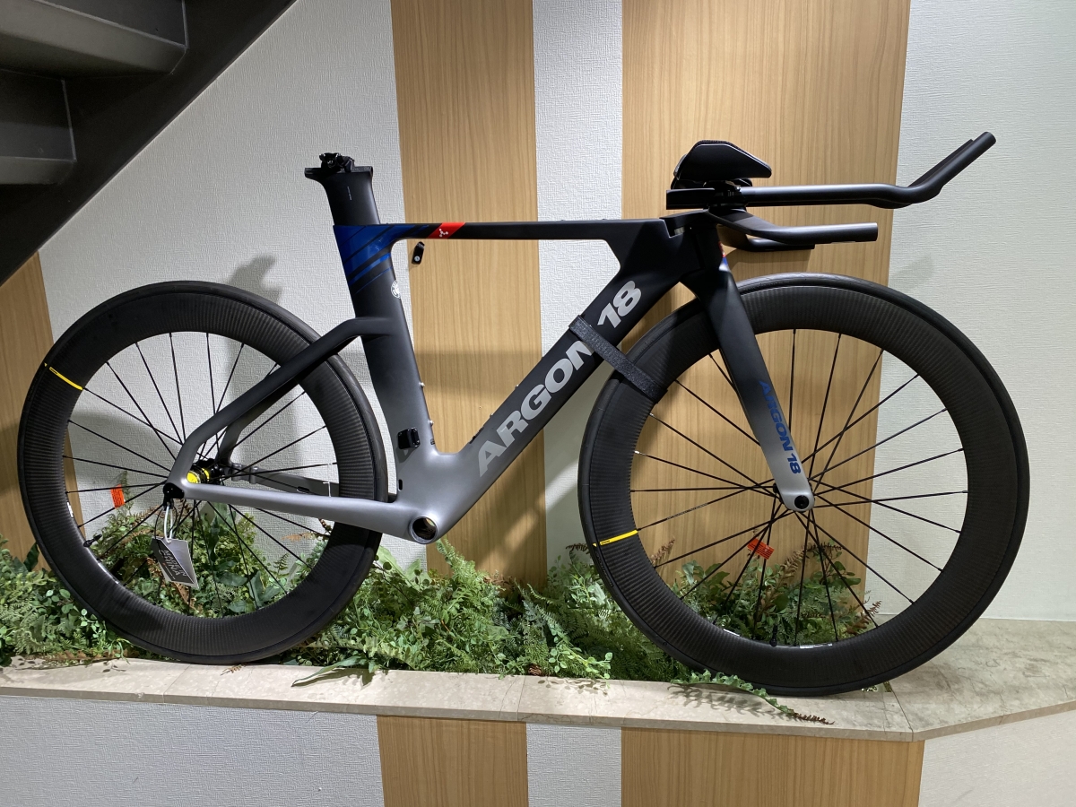 新しいトライアスロンバイクが来たゾ！】ARGON E－118 フレーム