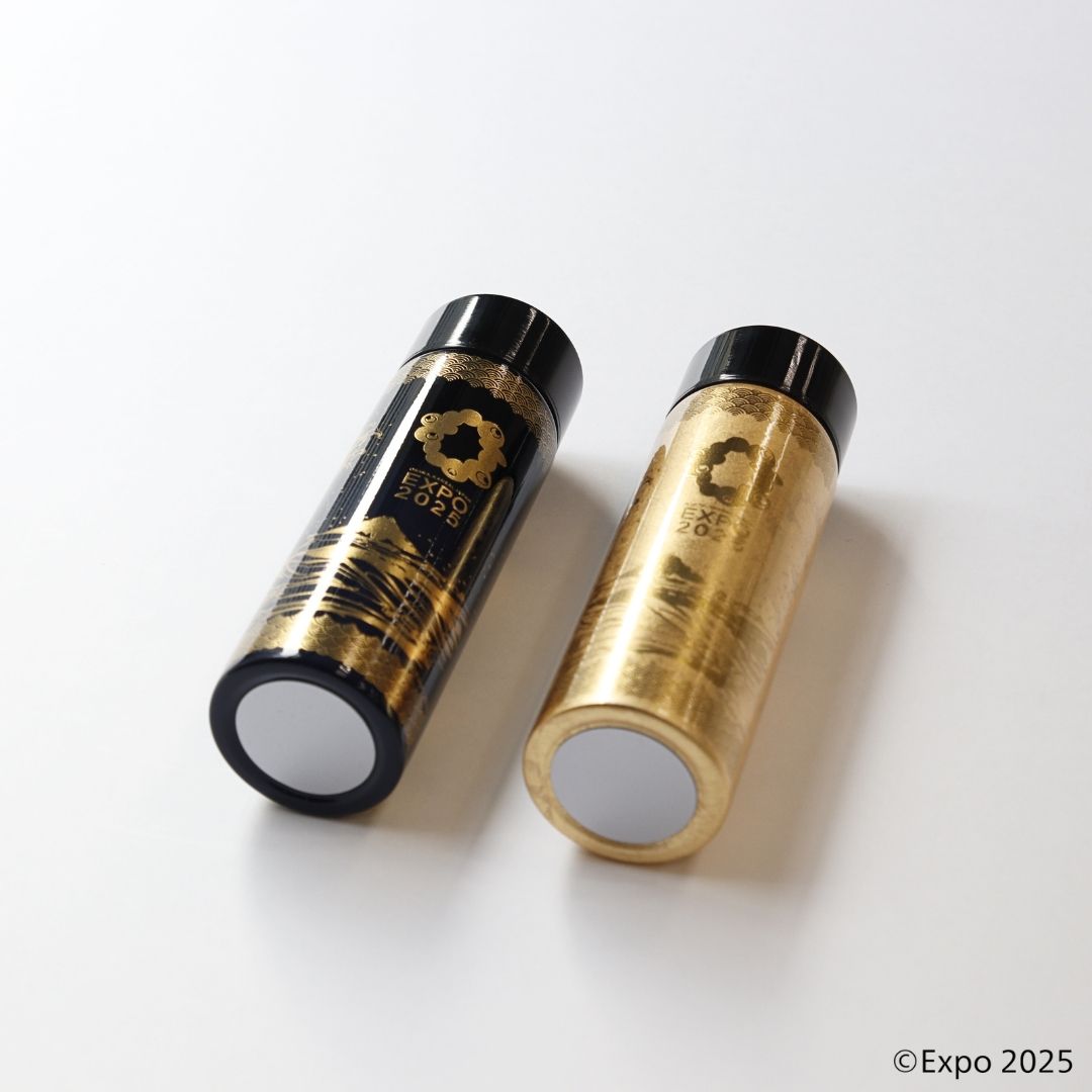 EXPO2025 山中塗 ステンレスボトル 金箔 – 47 TREASURE