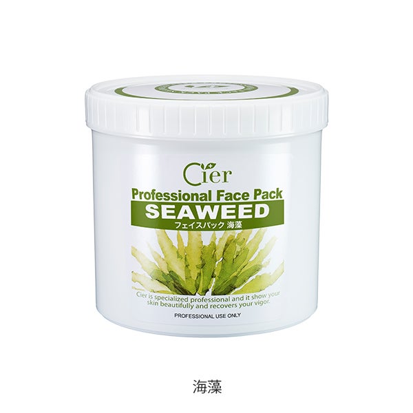 シエル＞ フェイス パック 海藻 500gの通販｜セブンビューティー
