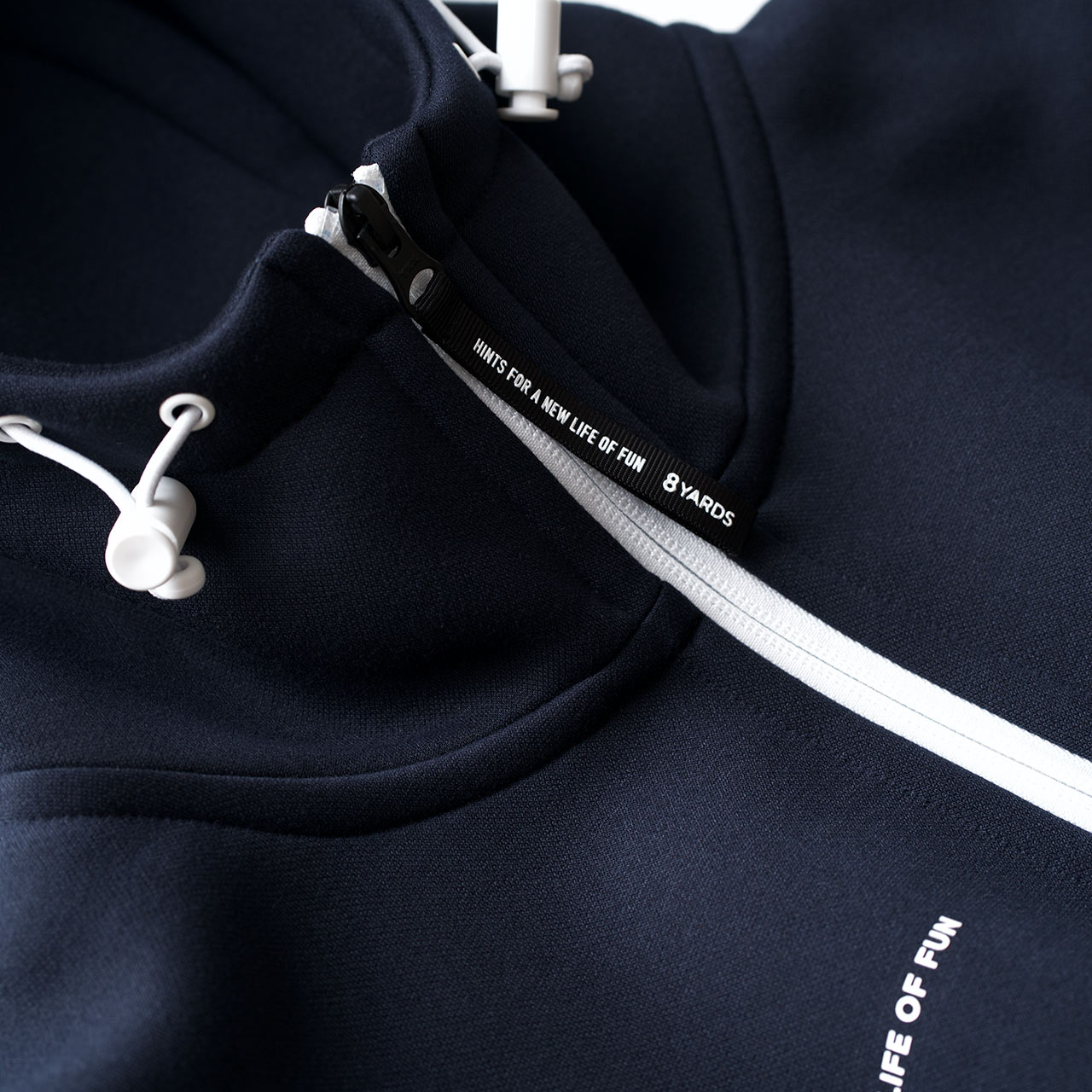 8YARDS / Tagline Hoodie 2G | DarkNavy