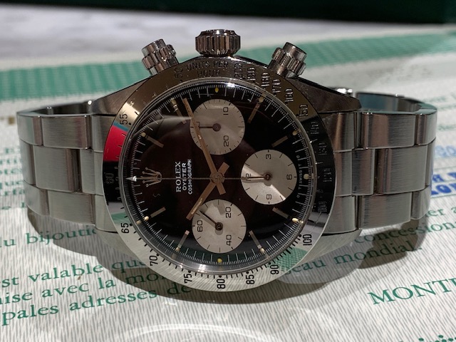 満足度の高い手巻きデイトナ Ref.6265 1975年 - QUARK SALON OSAKA blog