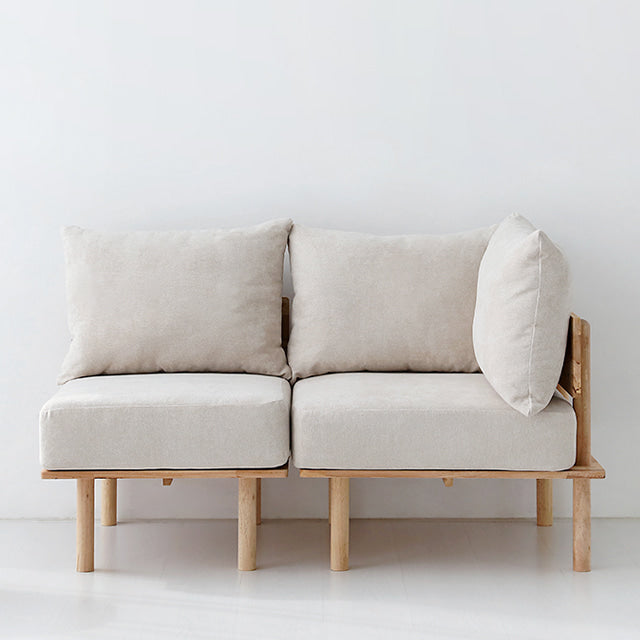 BENKU 一人掛けソファ｜ファブリックソファー – 1acspaces