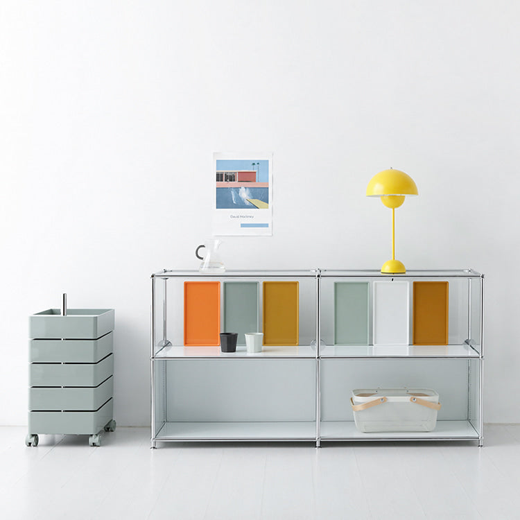 SIMPLIE ガラスモジュール収納シェルフ 2x2｜MD067 – 1acspaces