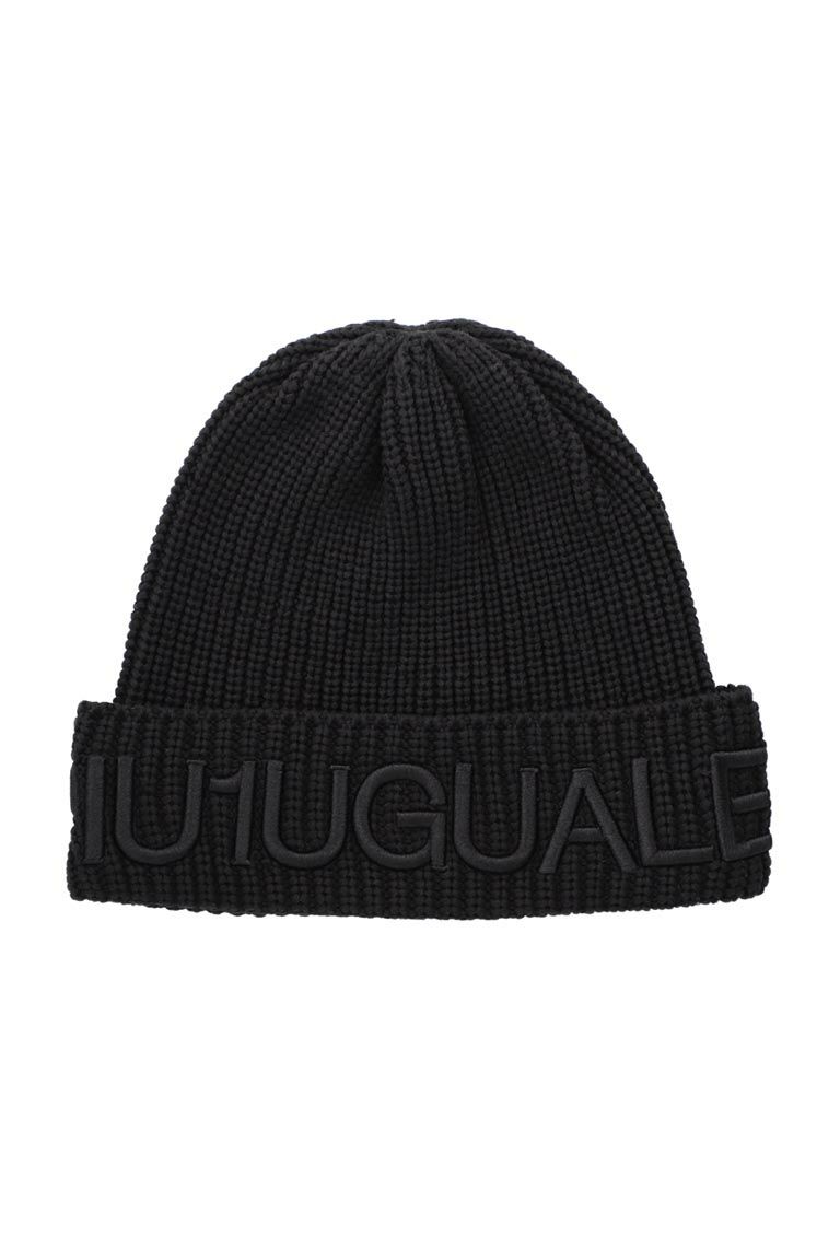 KNIT CAP［BLACK］ | VATOMCE | 1PIU1UGUALE3正規店