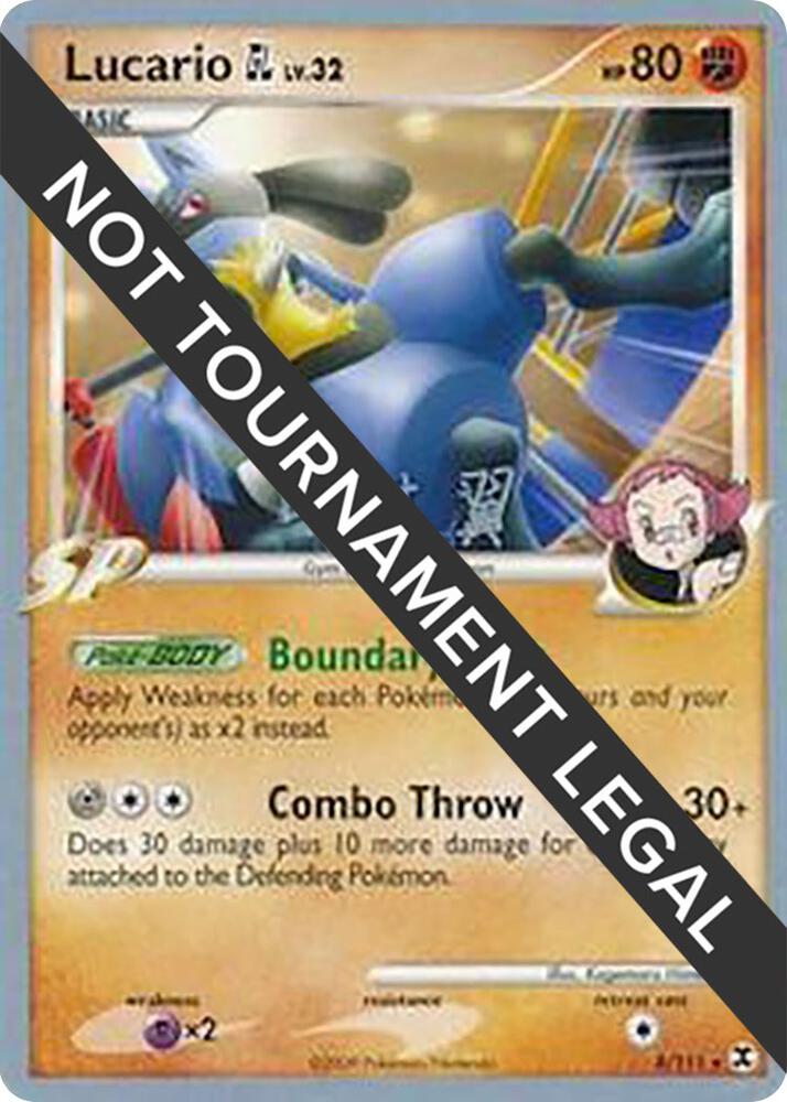 Lucario GL - 2009 (Tsubasa Nakamura) - World Championship Decks