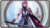 FINAL FANTASY Black Stitched Playmat for Magic: The Gathering
