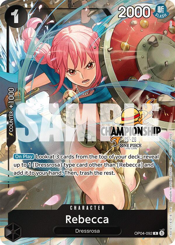 Rebecca (CS 25-26 Celebration Pack) - One Piece Promotion Cards
