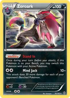 Zoroark - 91/162 (XY BREAKthrough) - Deck Exclusives - Pokemon
