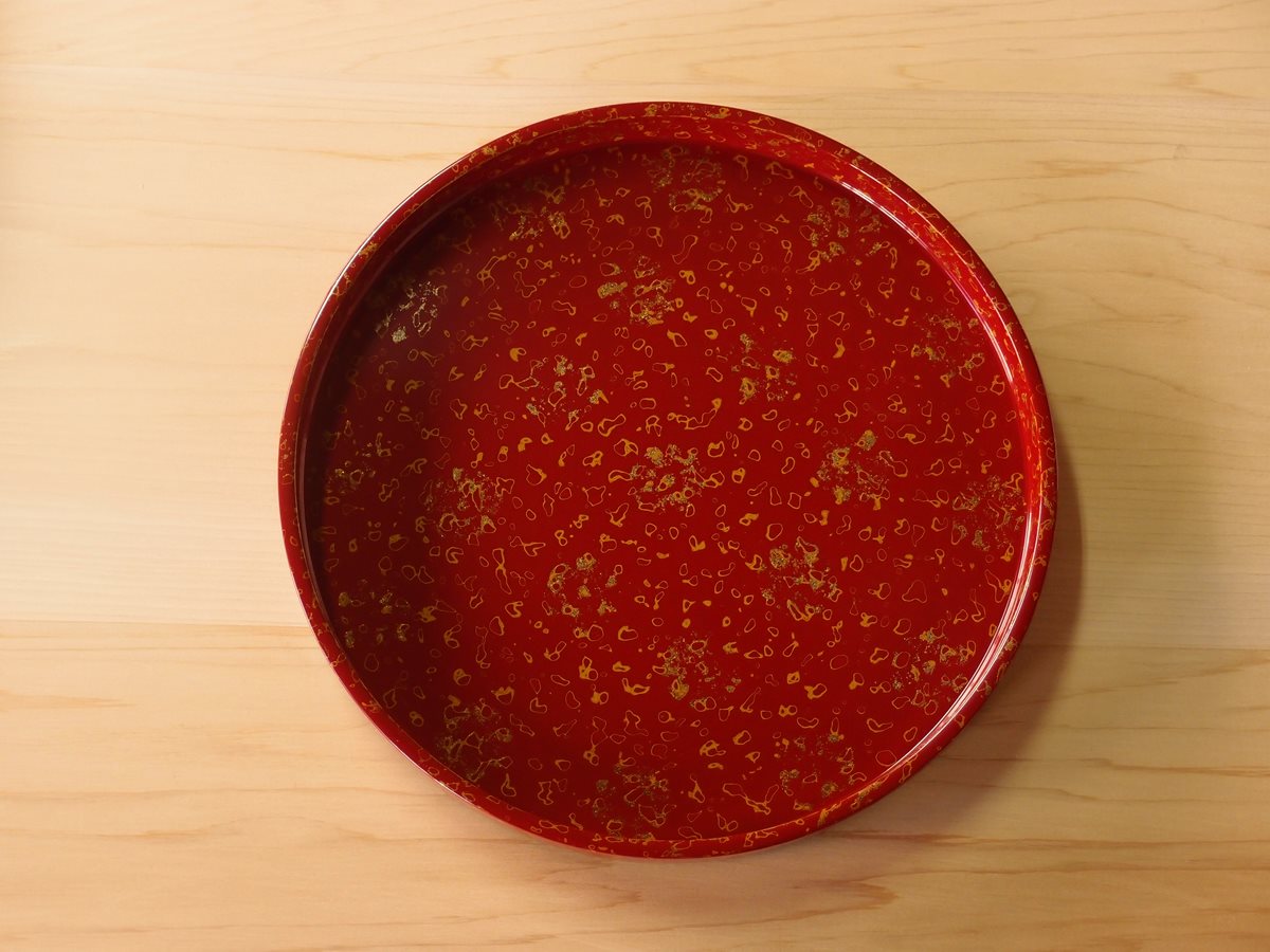 TRC-1005] 丸盆 | 津軽塗たなか