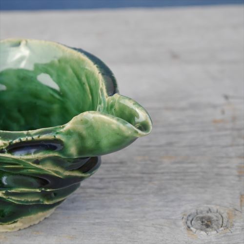 出雲/山本達長/総織部酒器/総織部一点もの/15.5x10.5 X H8 - テーブル