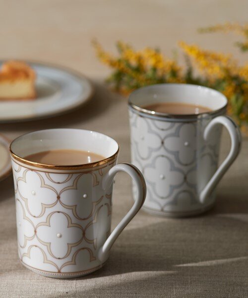 トレフォリオゴールド&プラチナ モーニングペア(色変り) | ノリタケ