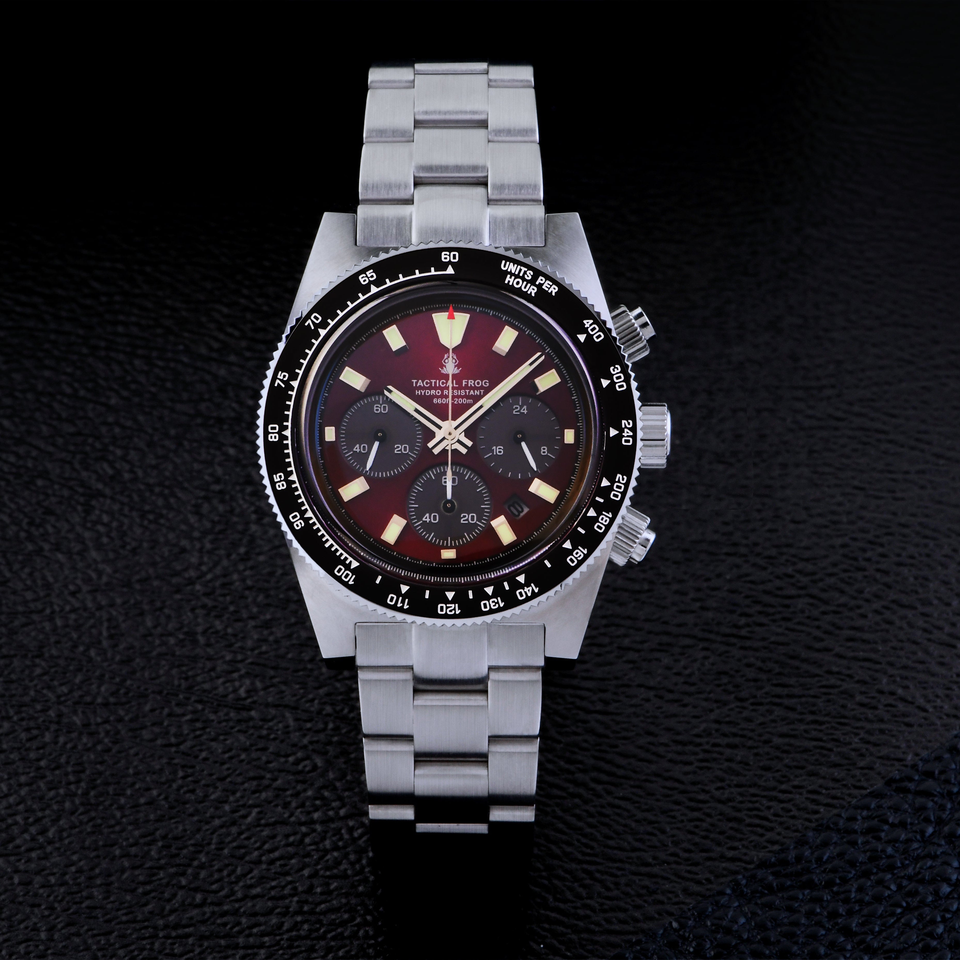 Tactical Frog VS75 Solar 62MAS Chronograph Watch – Tactical Frog