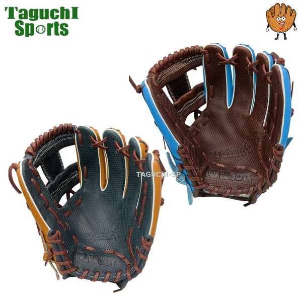 NEW【湯もみ型付け加工無料】ウイルソン(WILSON) 限定 軟式グラブ