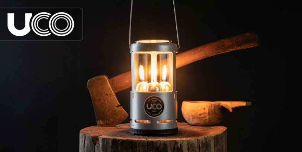 UCOキャンドルランタン】ソロキャンプで使いたいコンパクトランタン