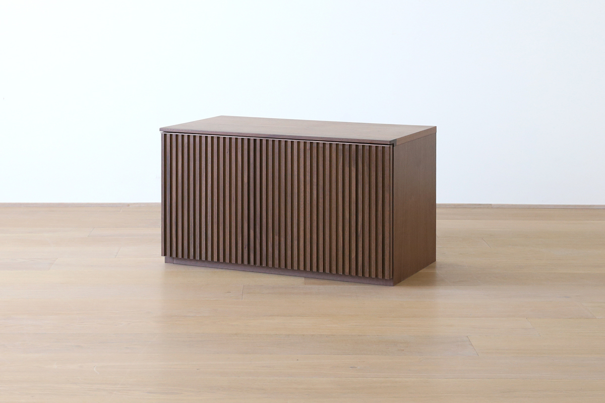 リブシリーズ 75ローボード WALNUT(W75.1×D42.7×H42.3)税込￥133,000