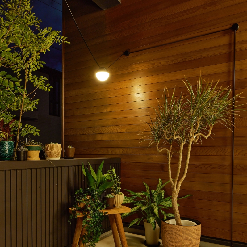 DIY照明「ひかりノベーション」シリーズより、球状ライト「繋がりの