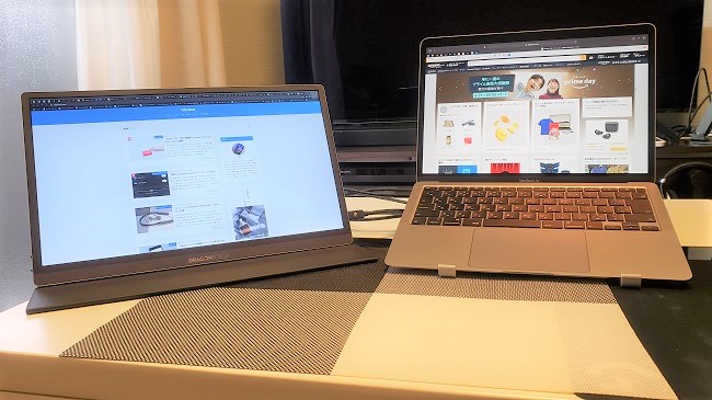 レビュー】Dragon Touch モバイルモニター S1 Pro を使って分かった5