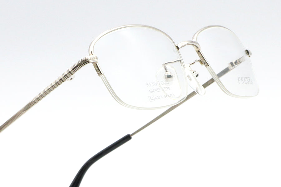 K14ホワイトゴールド】プレスタ85-1410(52) – 武田メガネオンライン