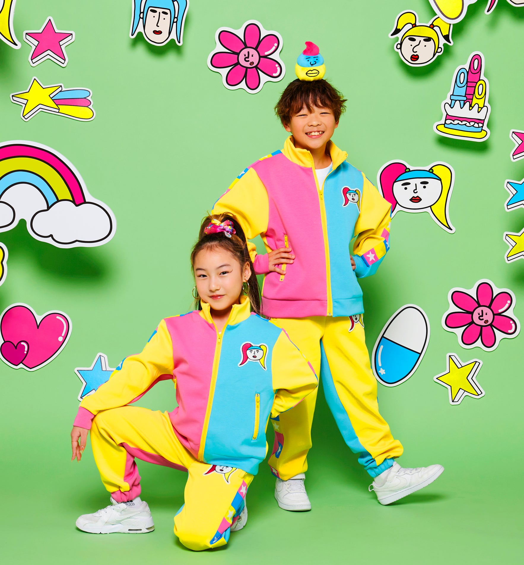 竹ぱらジャージ（セットアップ） – 竹下☆ぱらだいすofficialHP