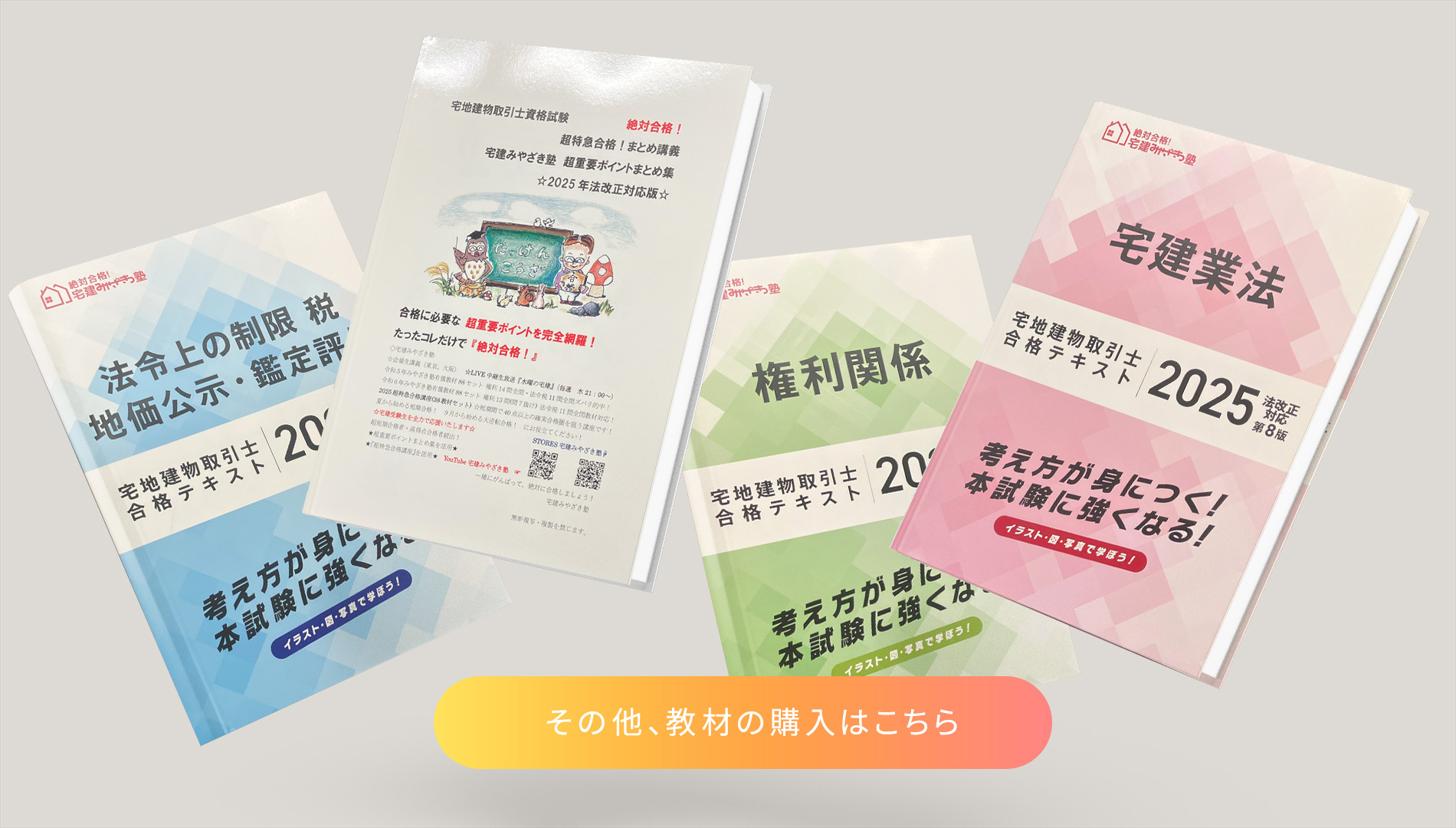 テキスト紹介 | 【公式】宅建みやざき塾｜宅地建物取引士のことなら宅