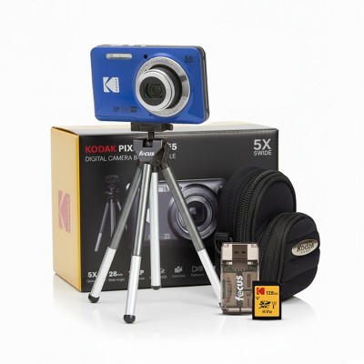 Kodak PIXPRO Friendly Zoom FZ55 Digital Camera (Black) : Target
