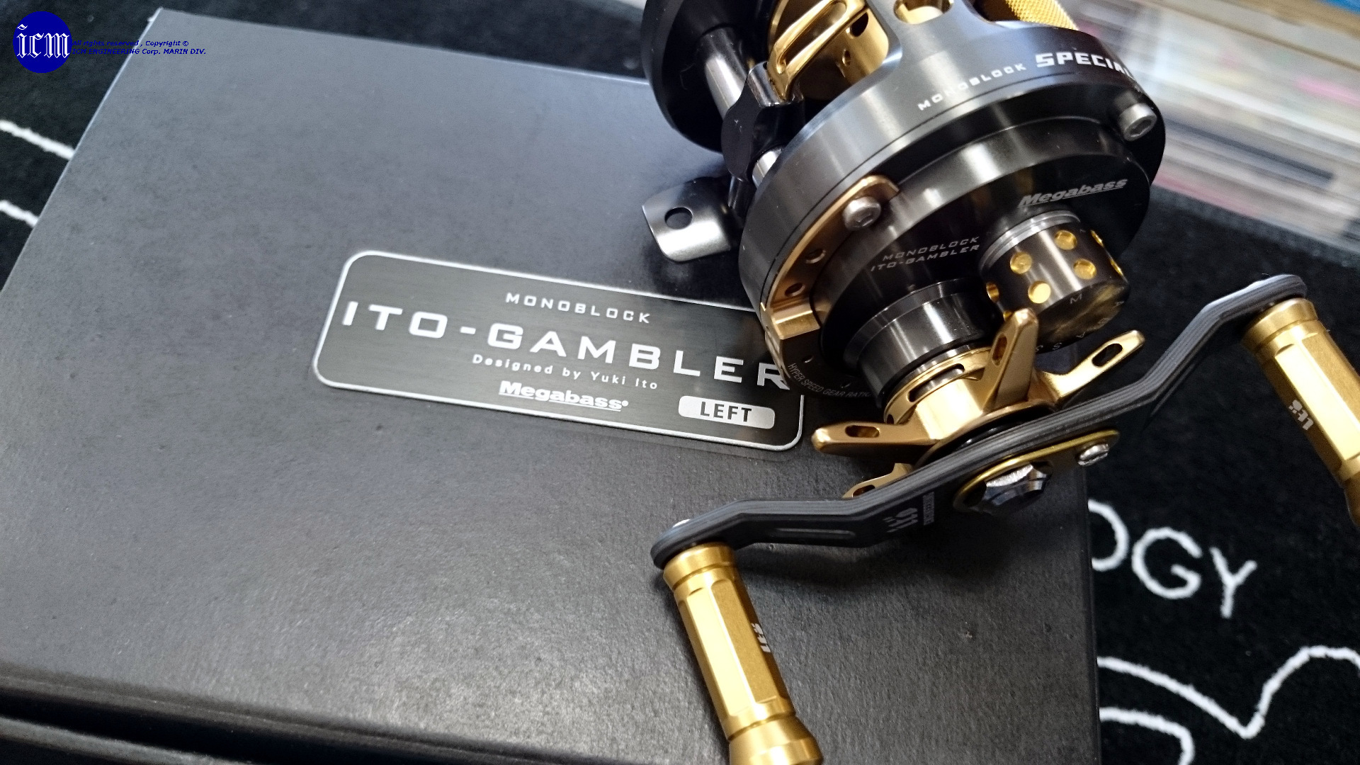 Megabass MONOBLOCK ITO-GAMBLER R/L: ICMルアーフィッシングクラブ