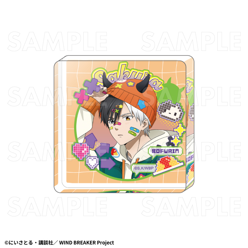2026年2月下旬発売】TVアニメ「WIND BREAKER」 ミニアクリルブロック