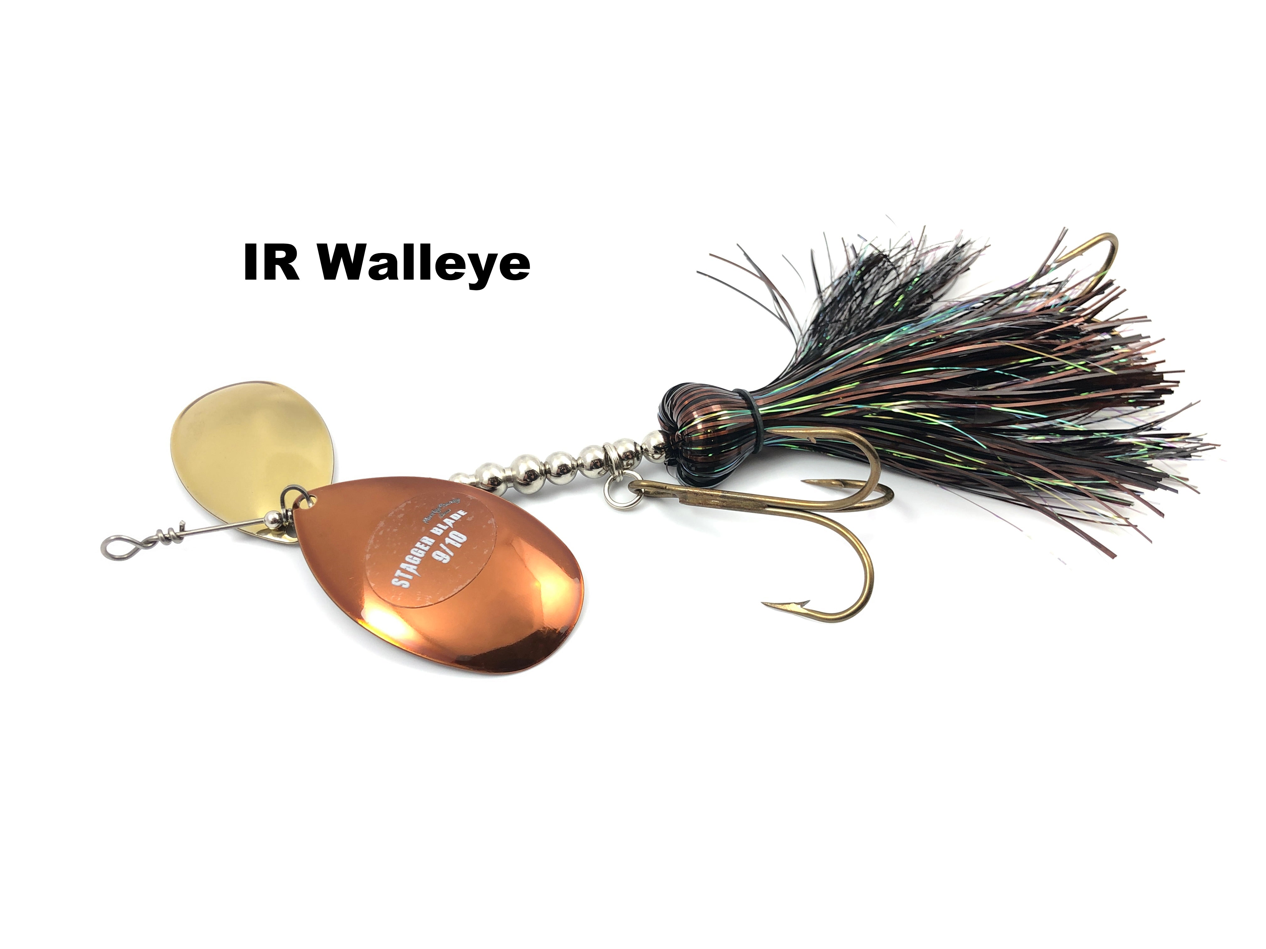 Musky Frenzy Lures 9/10 Stagger Blade – Team Rhino Outdoors LLC