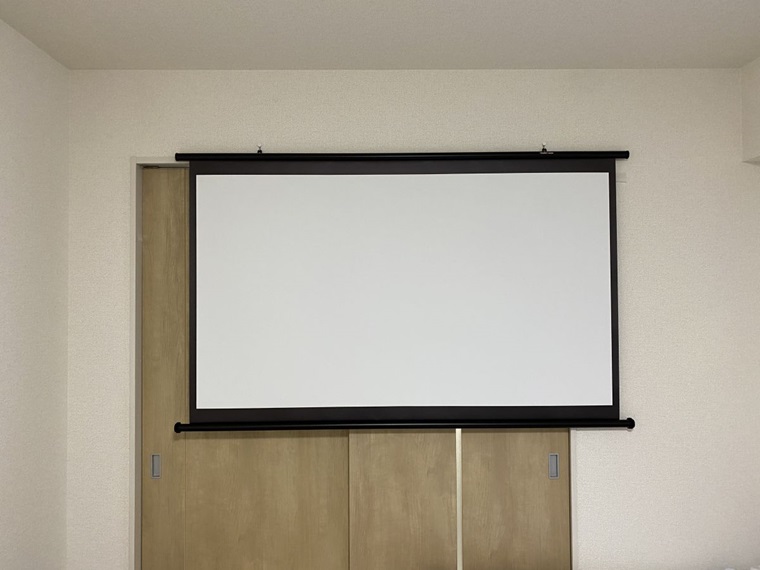 掛け軸 プロジェクター スクリーン 16：10 170インチ フルハイビジョン