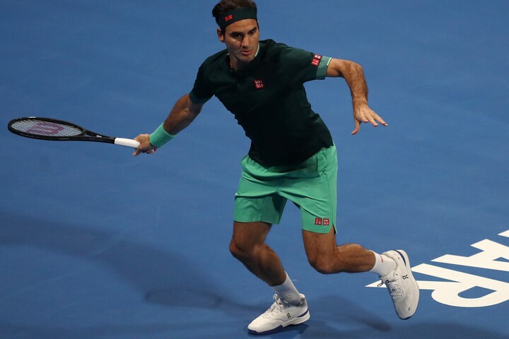 フェデラーが復帰戦で履いた唯一無二のシューズ。本人の足型とスキルに