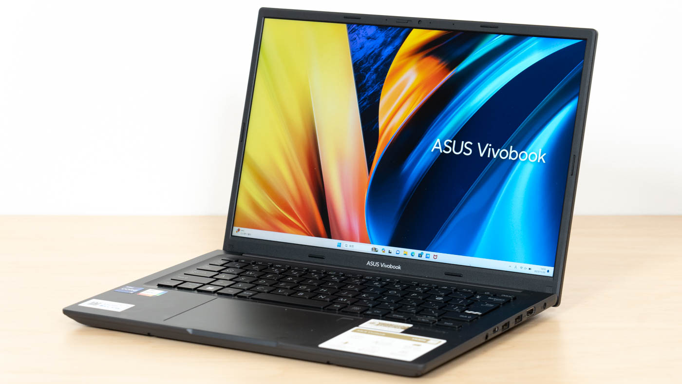 CPU性能に極振りしたノートPC、ASUS Vivobook 14 X1405VAの実機