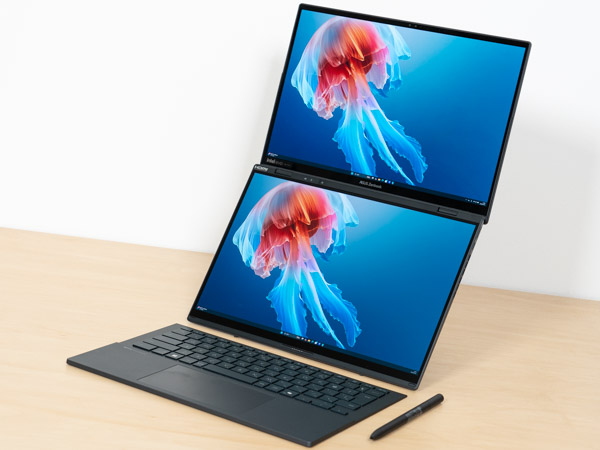 2画面で作業効率爆上がりのASUS Zenbook DUO UX8406CAの実機レビュー
