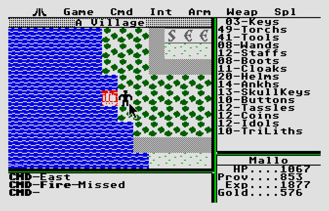 Ultima 2 Atari ST 076 | The King of Grabs