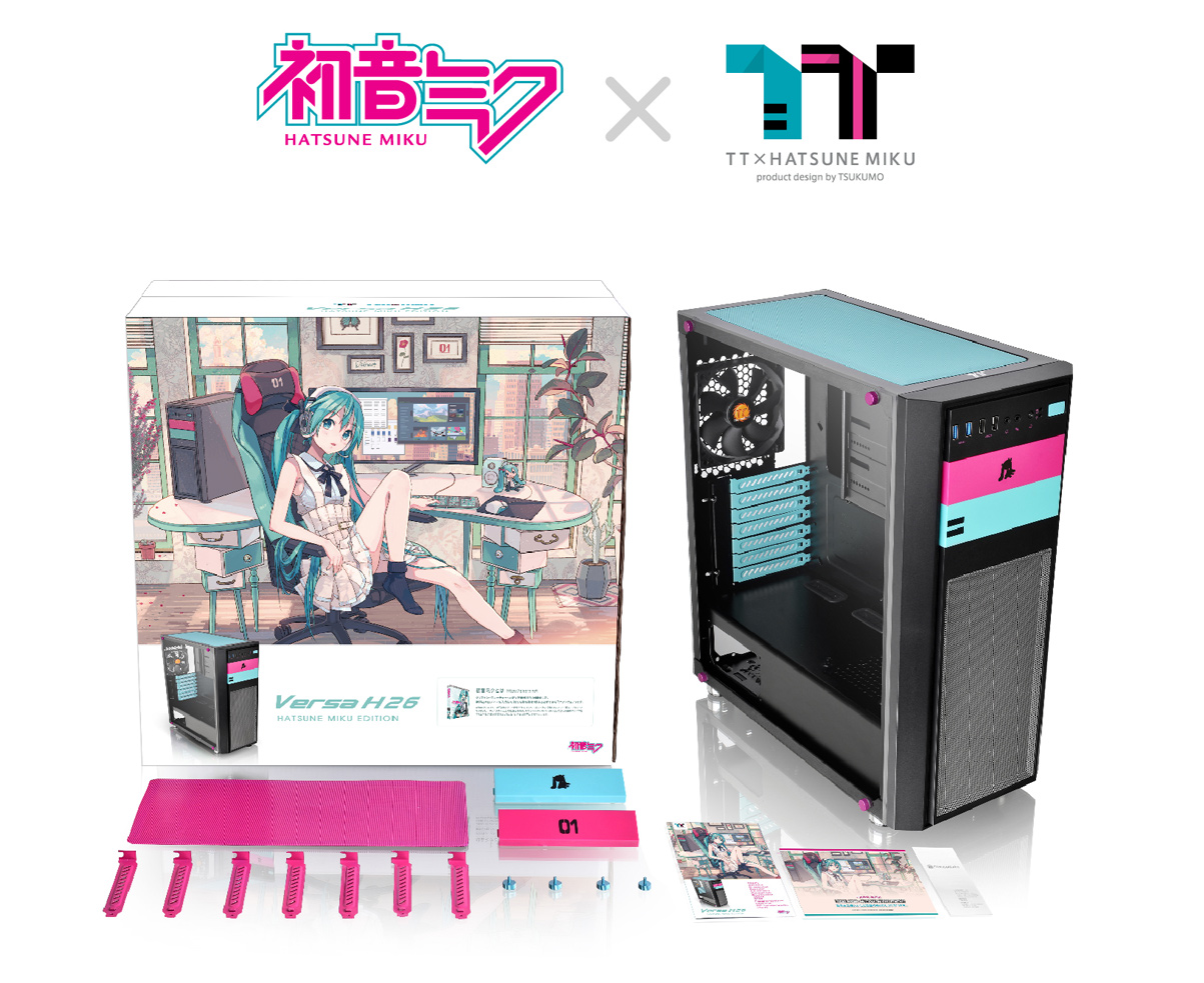 ThermaltakeThermaltake Versa H26 HATSUNE MIKU EDITION Mid Tower
