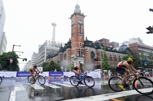 トライアスロン横浜大会の自転車預かりについて - THE SPACE