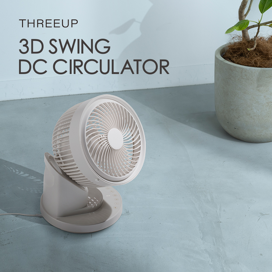 CF-T2424 節電センサー付3Dスイング DCサーキュレーター360 | THREEUP