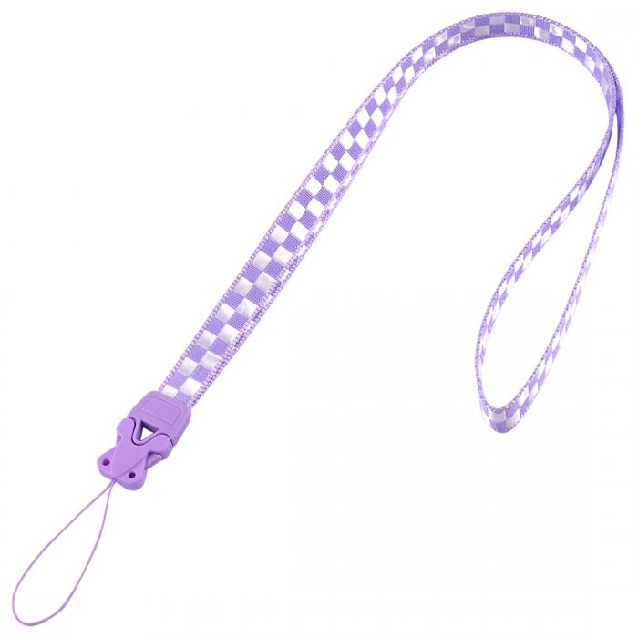楽天市場】ネックストラップ 紫の通販