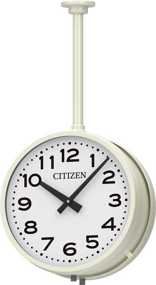CITIZEN 掛時計 クォーツ 学校時計 8MG02 直径38cm 動作確認済 CITIZEN