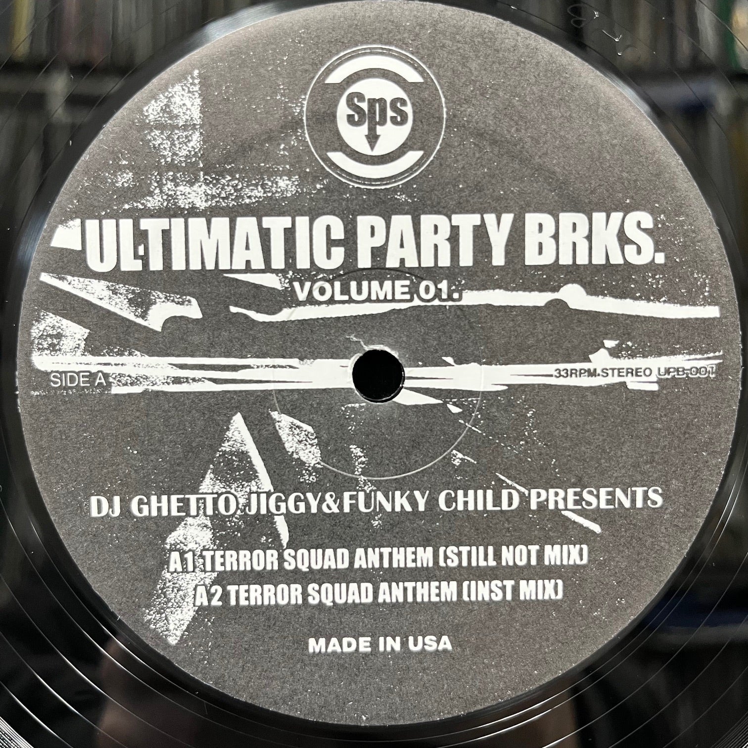 DJ GHETTO JIGGY & FUNKY CHILD / Ultimatic Party Brks. Vol.1 ( UPB