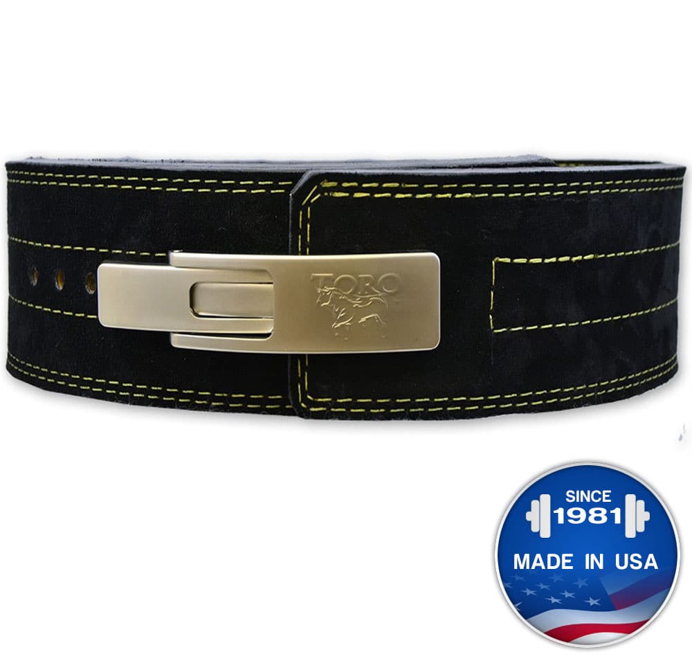 Brahma™ Suede Lever Belt – Titan Support Systems Inc