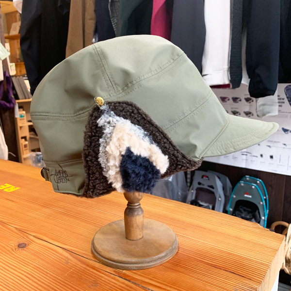 国産green clothing boa cap グリーンクロージング ボアキャップ
