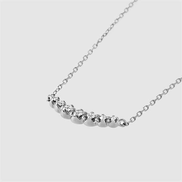 K18ホワイトゴールド ネックレス | 111721123208 | 【公式】4