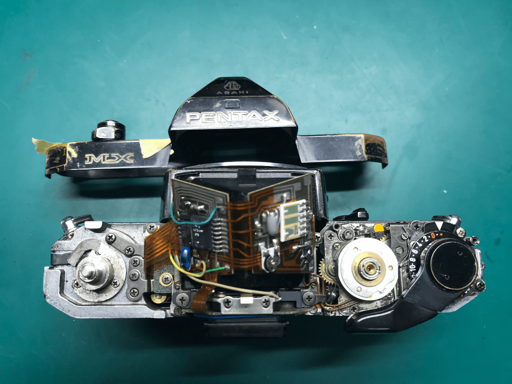 PENTAX MXのフィルムカメラ修理 | 東京カメラリペア