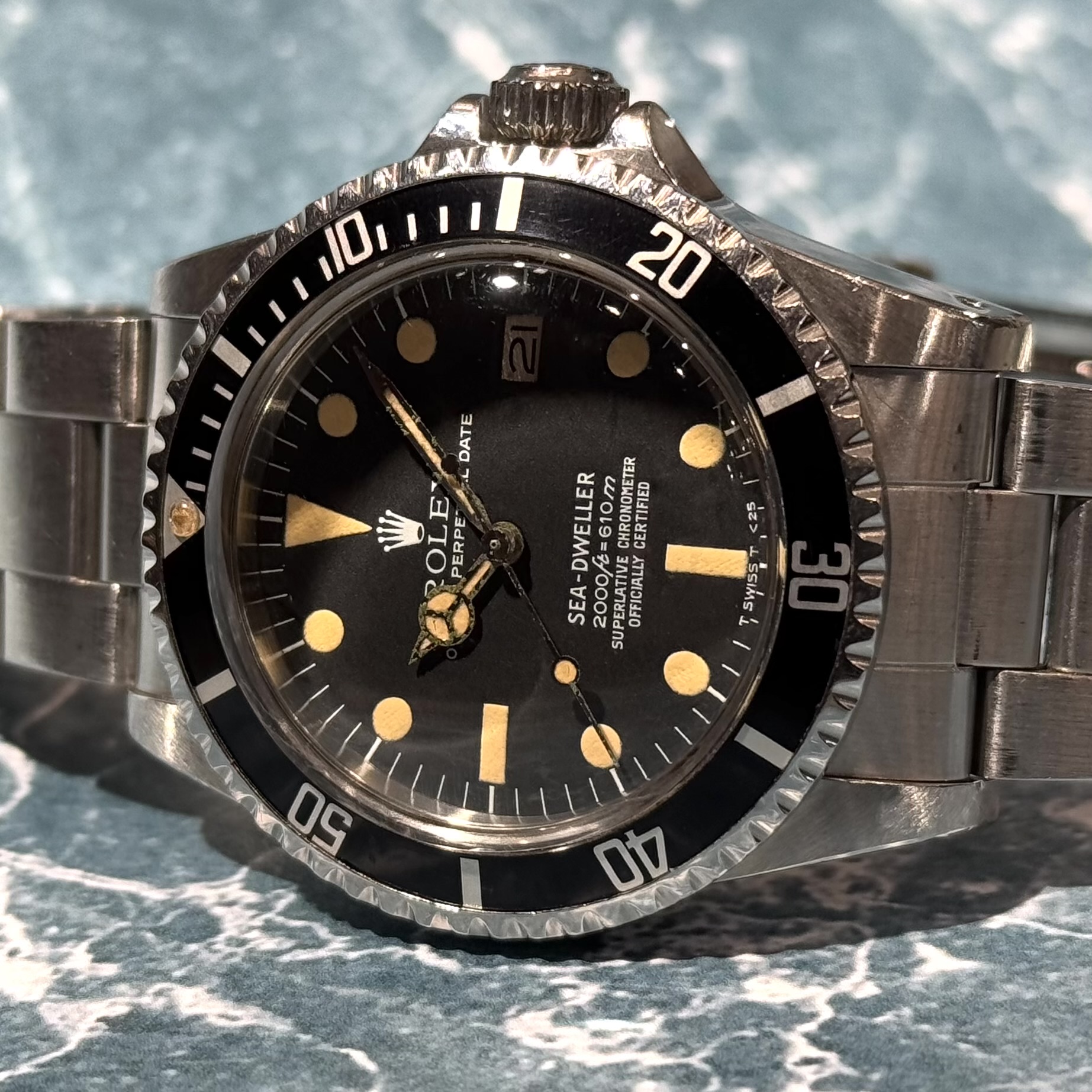 610mの防水性能、1世代目のシードゥエラー Ref.1665 | ロレックス