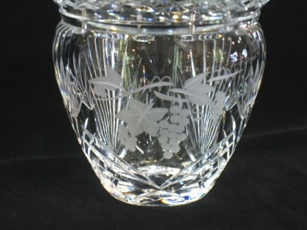 HOYAクリスタル ぶどう ローズボール - 土岐陶器本店