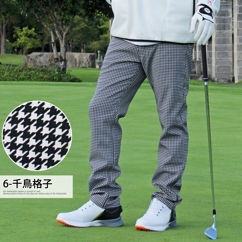 ゴルフパンツ メンズ 暖かパンツ 裏起毛 フリース ゴルフウェア